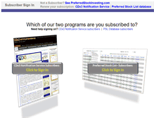 Tablet Screenshot of cdx3investor.com